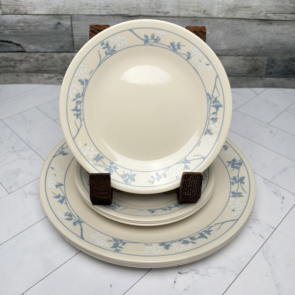 Corelle First of Spring (4) Dinner & (4) Salad Plates - Set of 8 - Made in USA